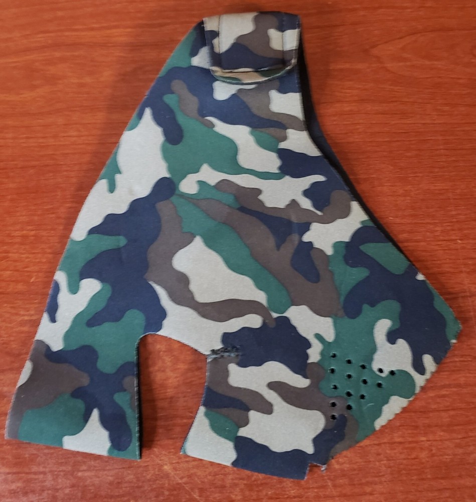 Rothco Reversible Face Mask, Camo/Black