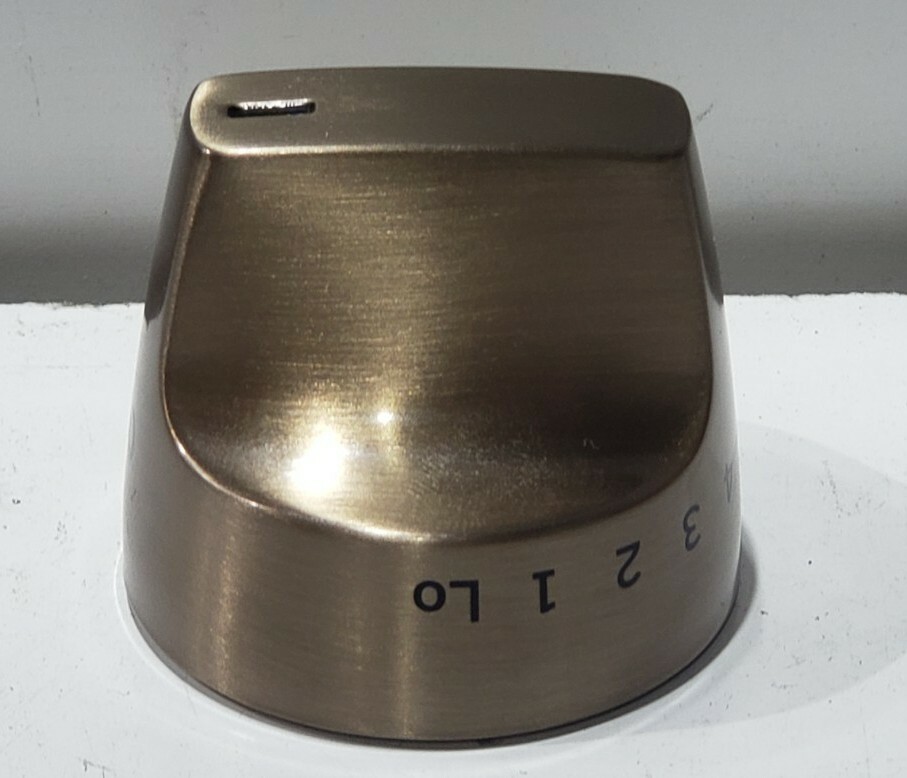 GE Cafe Brushed Bronze Pro Range & Range Top Replacement Knob Gas