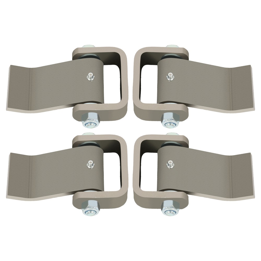 4 Short Leaf Door Hinge Greaseable Cargo Dump Trailer Truck Strap Style Gate
