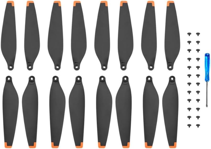 16 pcs Mini 3 propllers with scresws Quick Release Drone Blades Compatible...