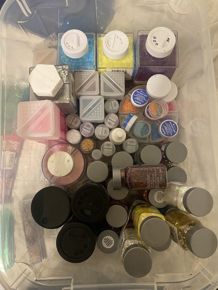 Craft Glitter/ Sticker Lot