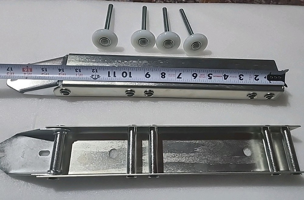 Garage Door Quick Turn Top Fixture Brackets Includes Four Rollers, Low Head Room