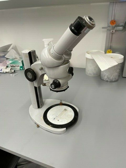 Vintage Carl Zeiss Binocular Mirror Microscope 4325014
