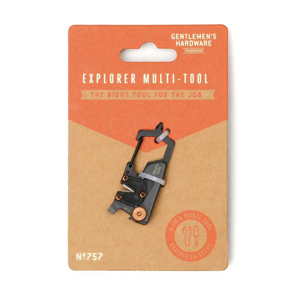Gentlemen's Hardware Explorer Multi-Tool - 6-in-1