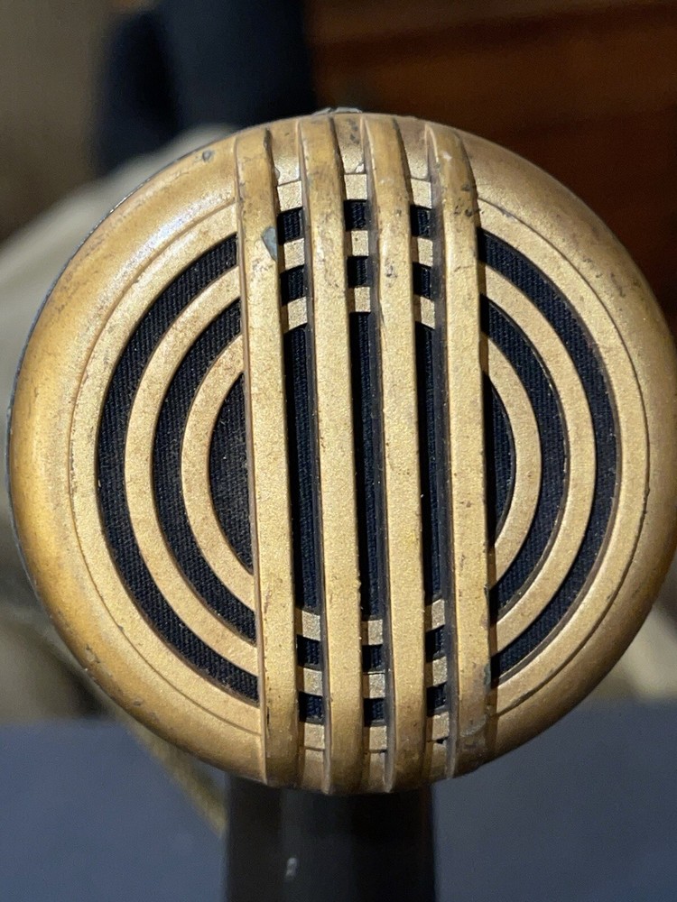 Vintage Microphone Astatic 200 Harp Mic Single Pin