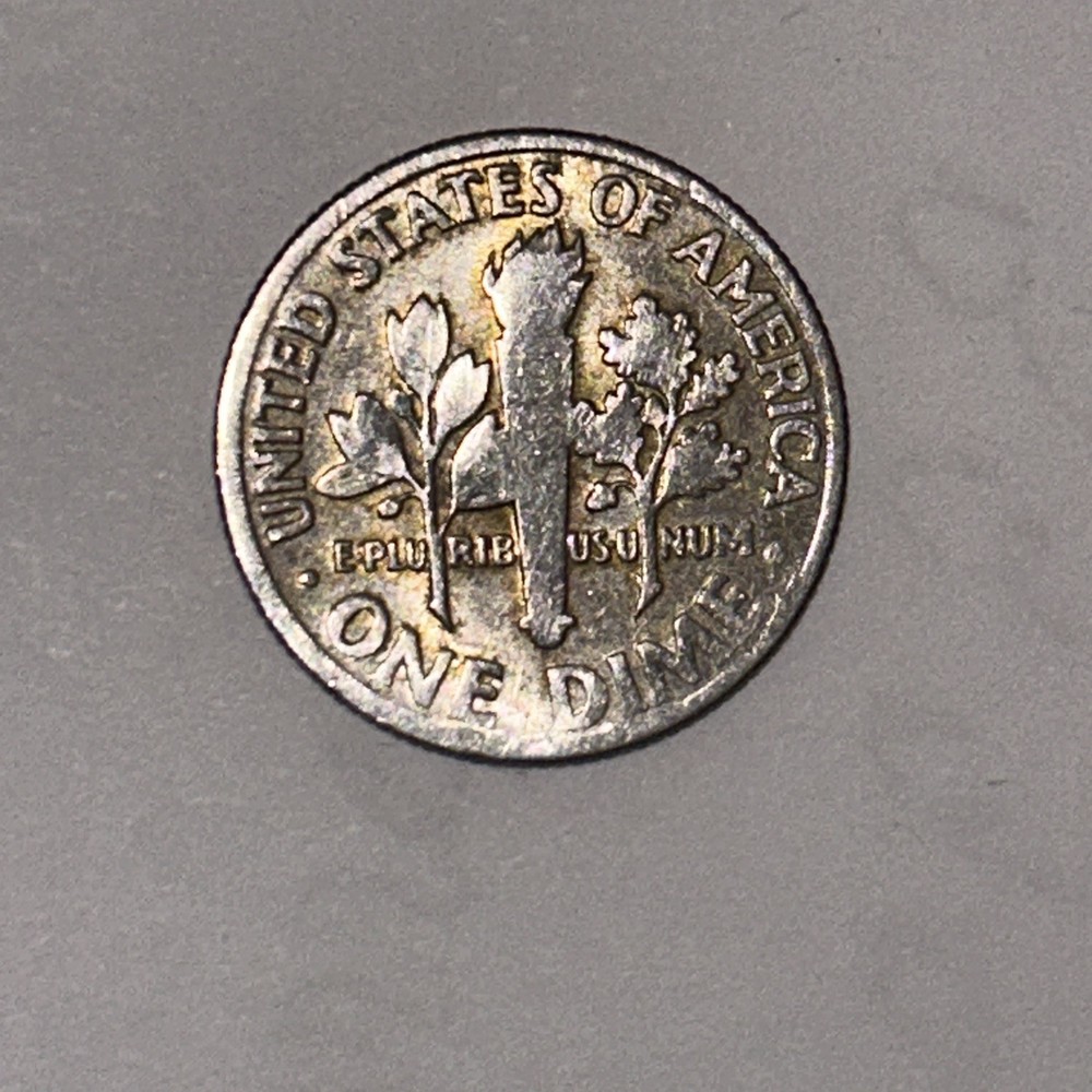 2006 D Roosevelt Dime Circulated Coin wirh some errors front and back