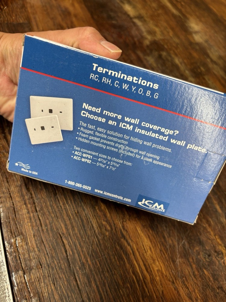 ICM Controls SC3001 7 days programmable Programable Electronic Thermostat NEW