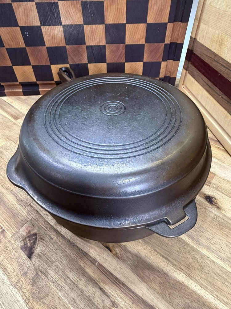 Wagner Sidney O - #8 Double Skillet