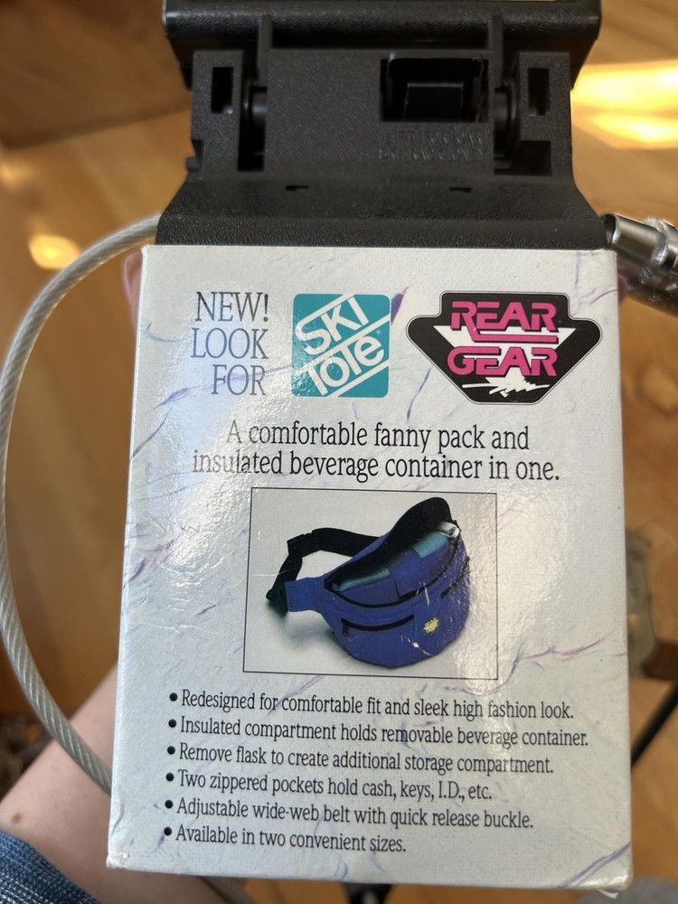 Ski Tote Locking Transport System with Combination Lock