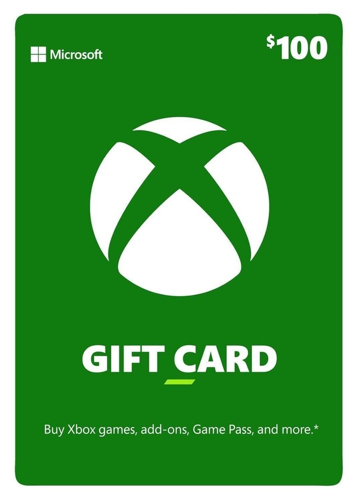 Xbox Live Us Gift Card Usd 100$.Gift