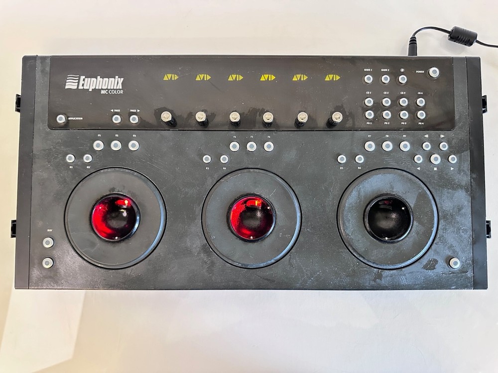 Euphonix MC Color Grading Panel Davinci Resolve Color Correction