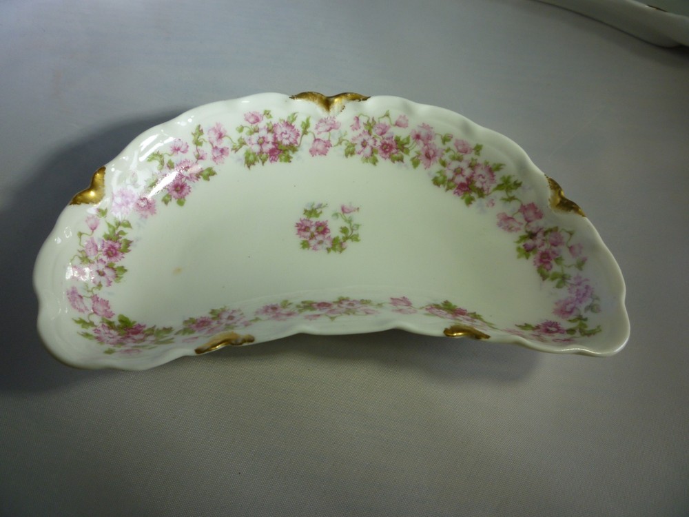 Three Vintage Haviland Limoges Porcelain Bone Dishes - EUC