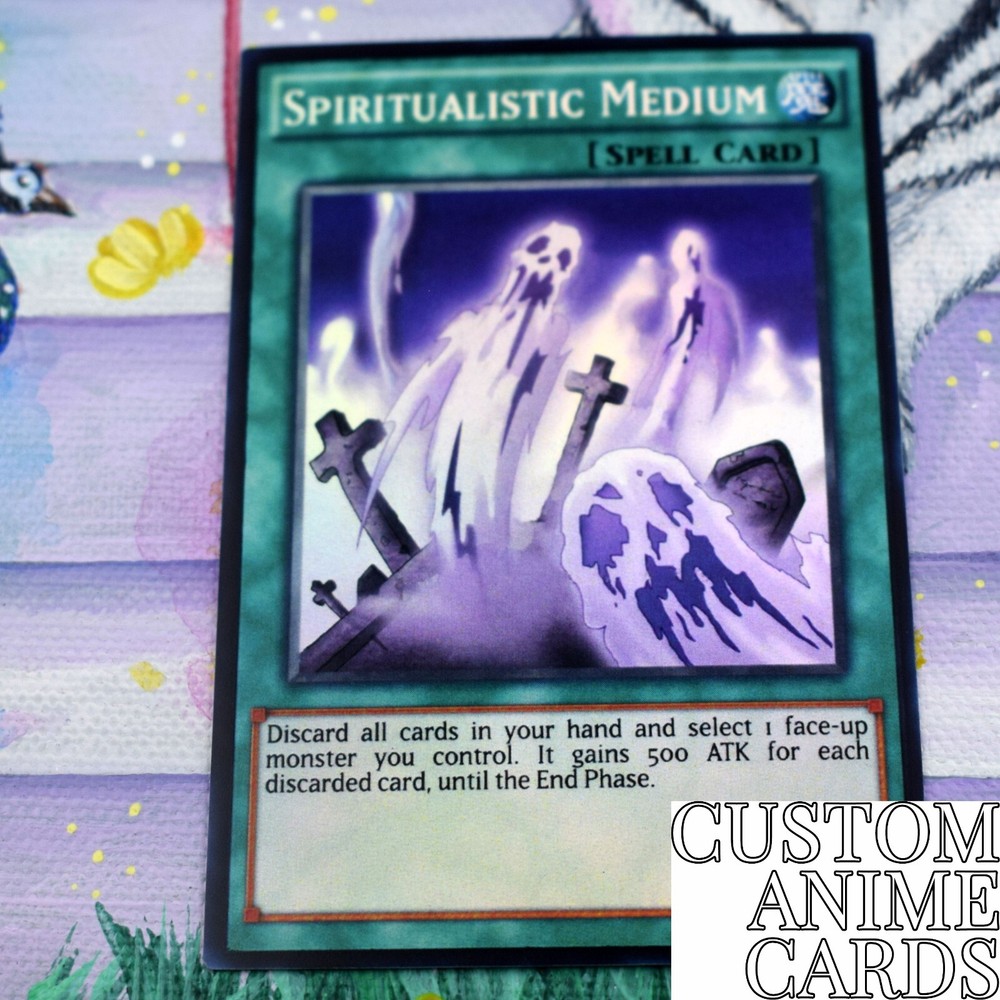 Spiritualistic medium DIY ANIME EFFECT -  HOLO card