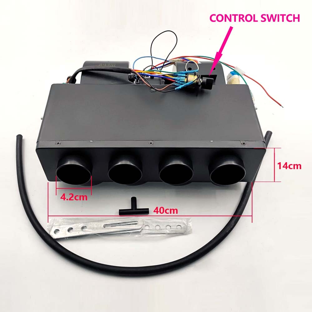 12V Air Conditioner Car Electric Underdash Cooling A/C Unit Compressor Universal