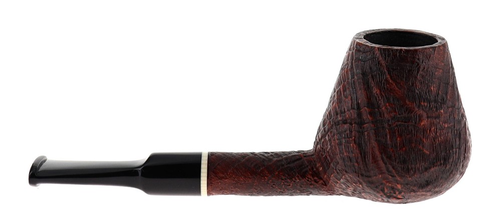 Pipe PROXIMA brown sandblasted shape stand up straight brandy