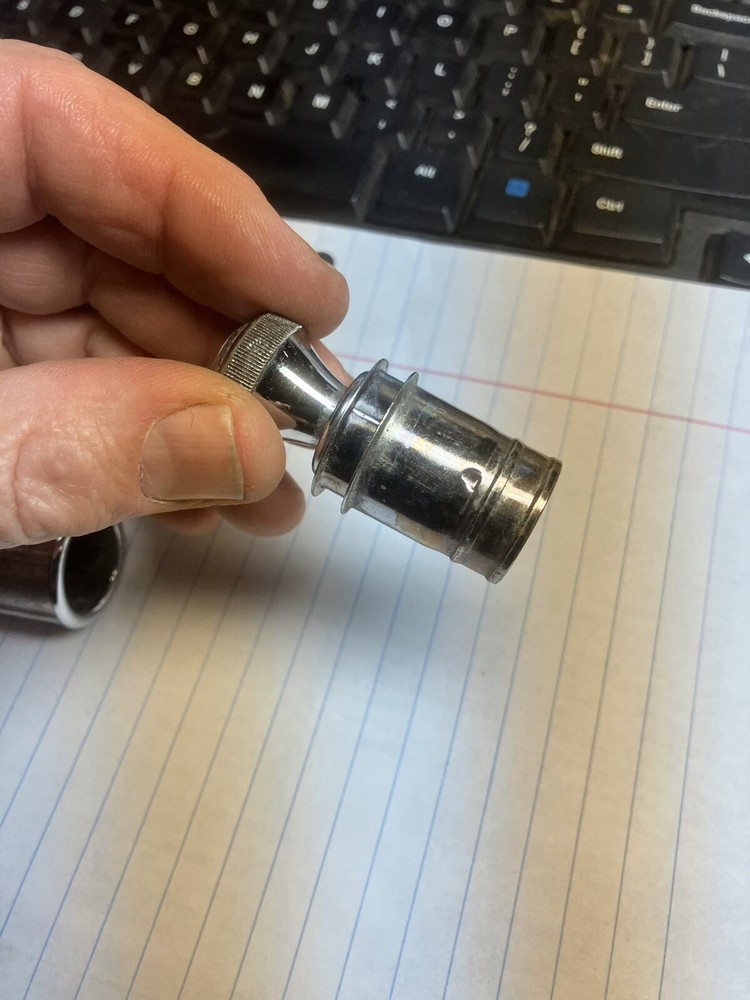 1969 1970 ? Cigarette Lighter & Socket / Receptacle VGC