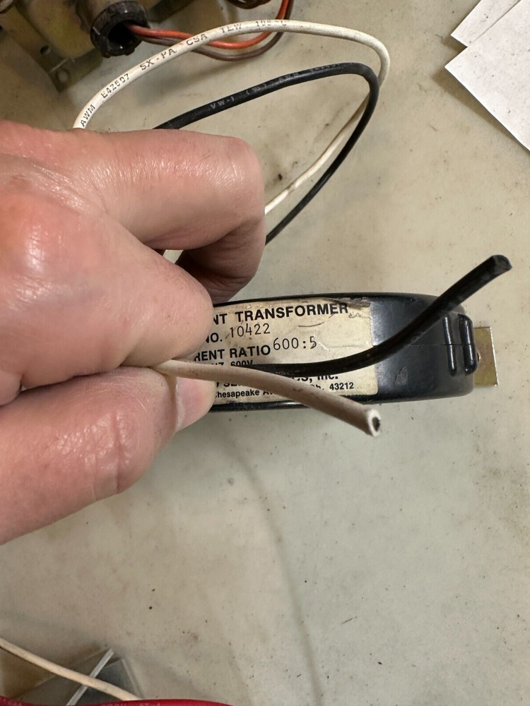 Ohio Semitronics Current Transformer 10422 - 600:5 Ratio