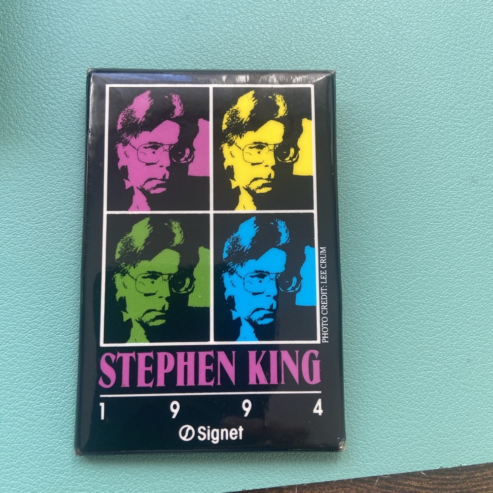 Vintage Stephen King 1994 Button