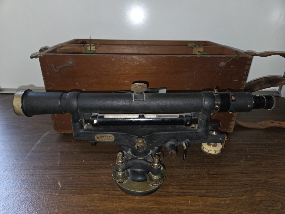 C.L. Berger And Sons' Precise Engineers Level With Micrometer