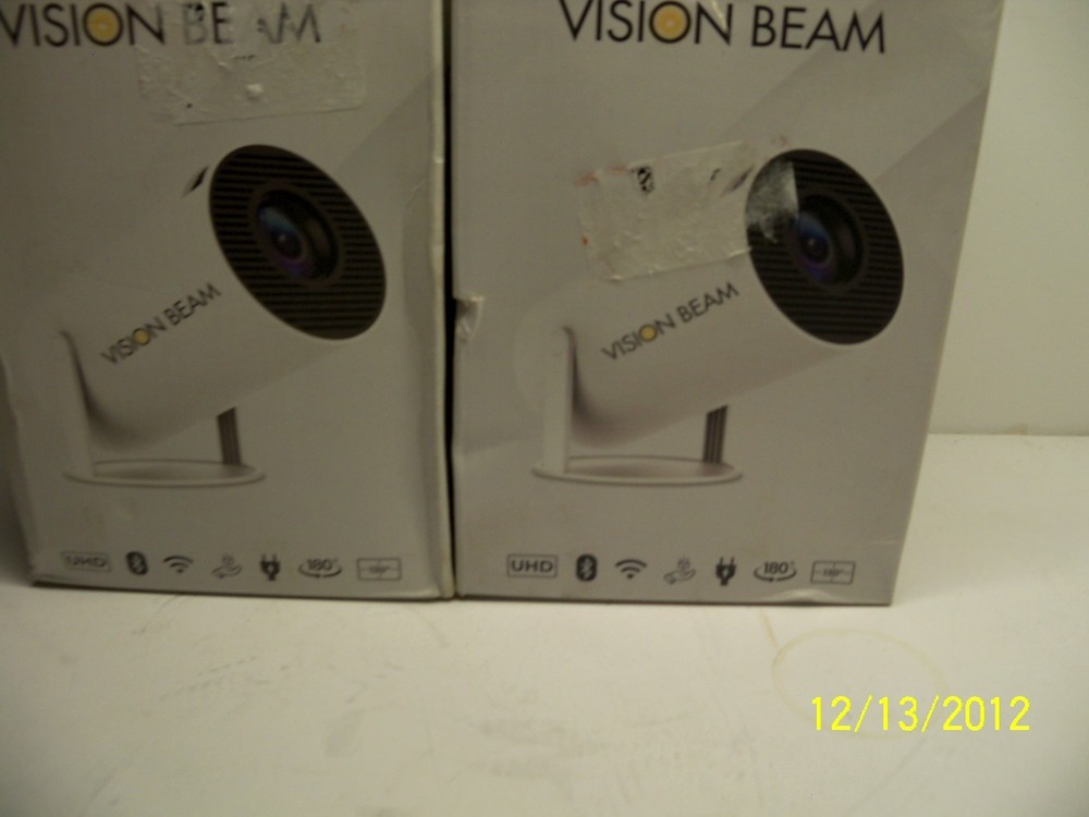 Vision Beam HD Projector-Open in Box