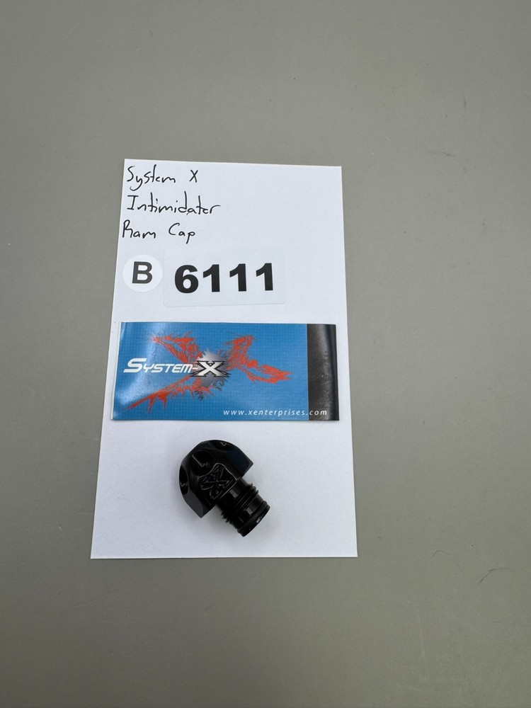 System X Intimidator Ram Cap-Gloss Black