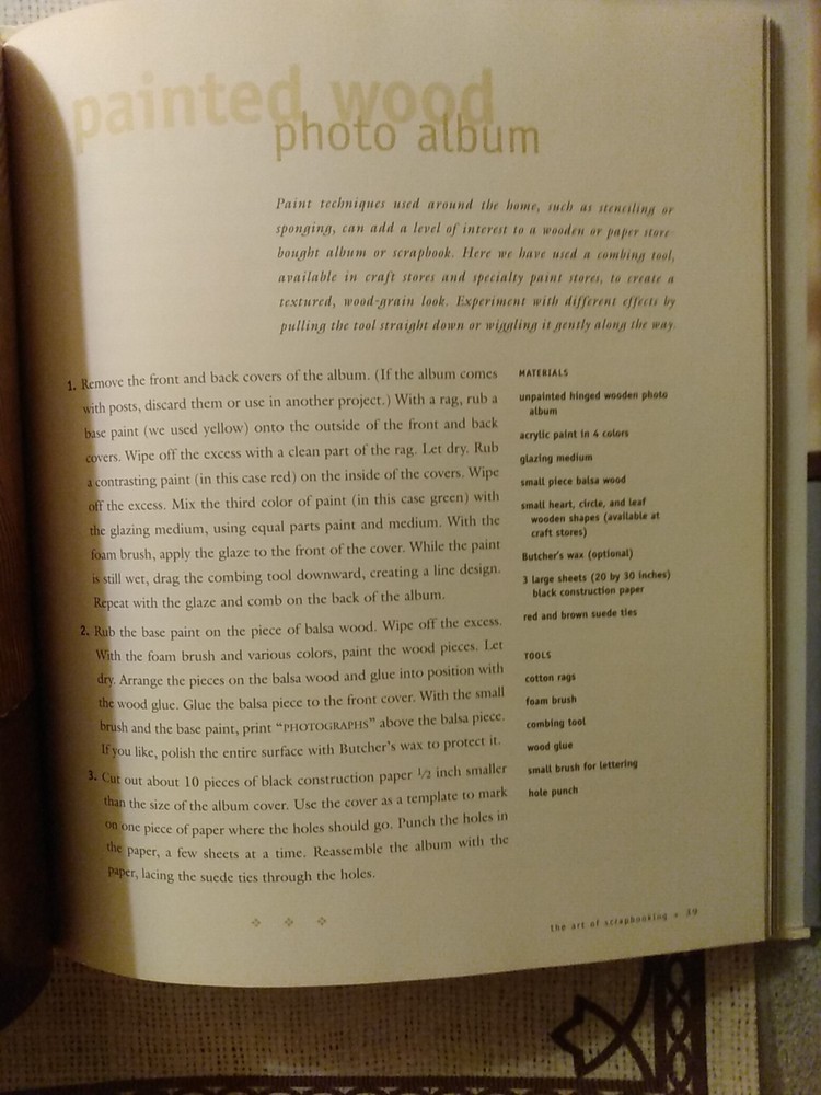 3 Unique SCRAPBOOK how-to books