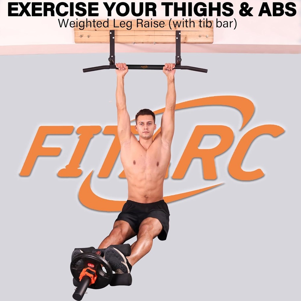 Joist Mount Pull Up Bar, Chin Up Bar Ceiling Mount, Heavy Duty, Workout