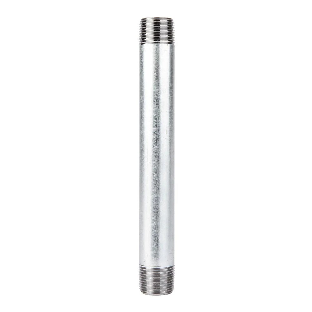 BMI 3/4" x 8" Galvanized Pipe Nipple 150# NPT Thread UL/FM ASTM A53