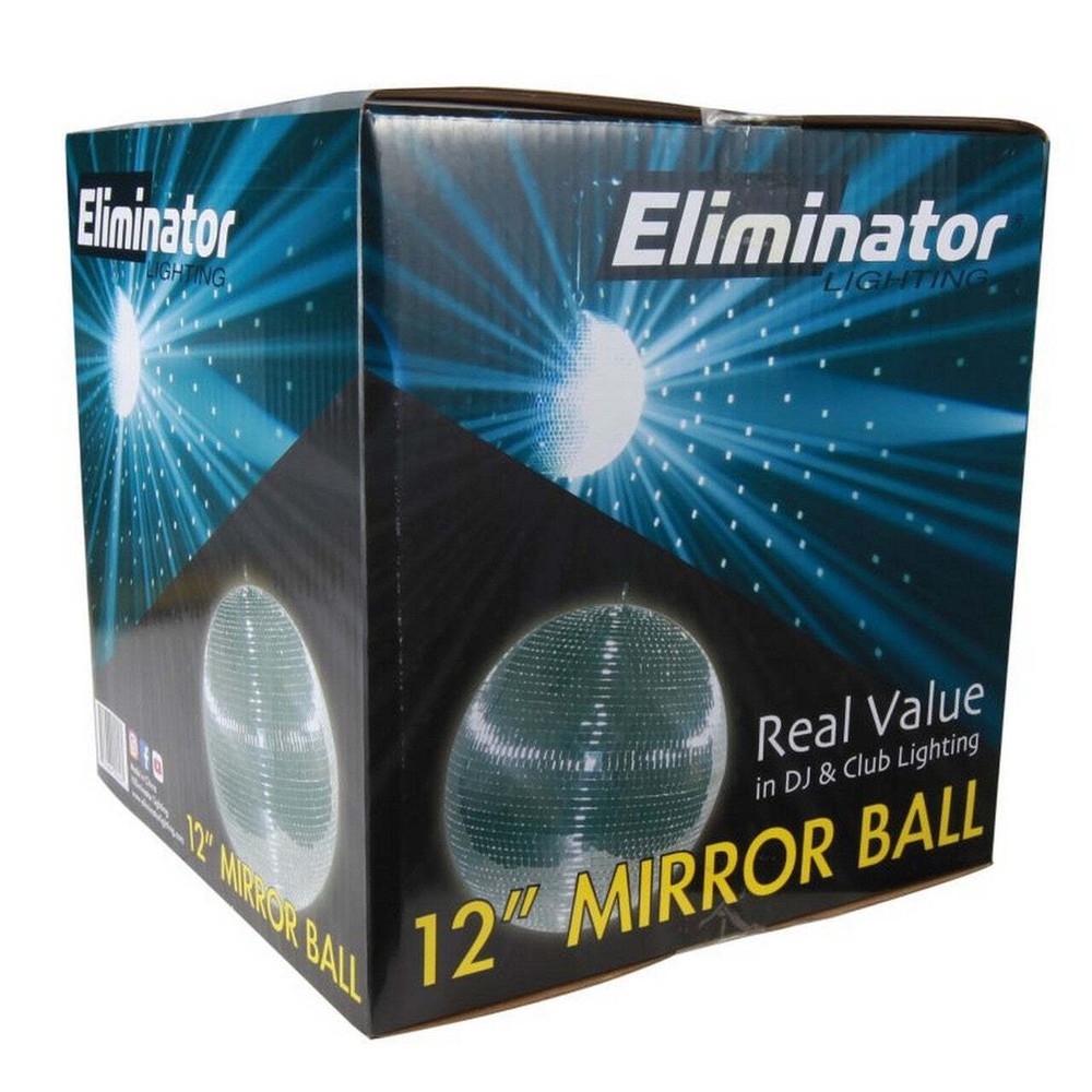 Eliminator Lighting EM12 | 12 Inch Mirror Ball