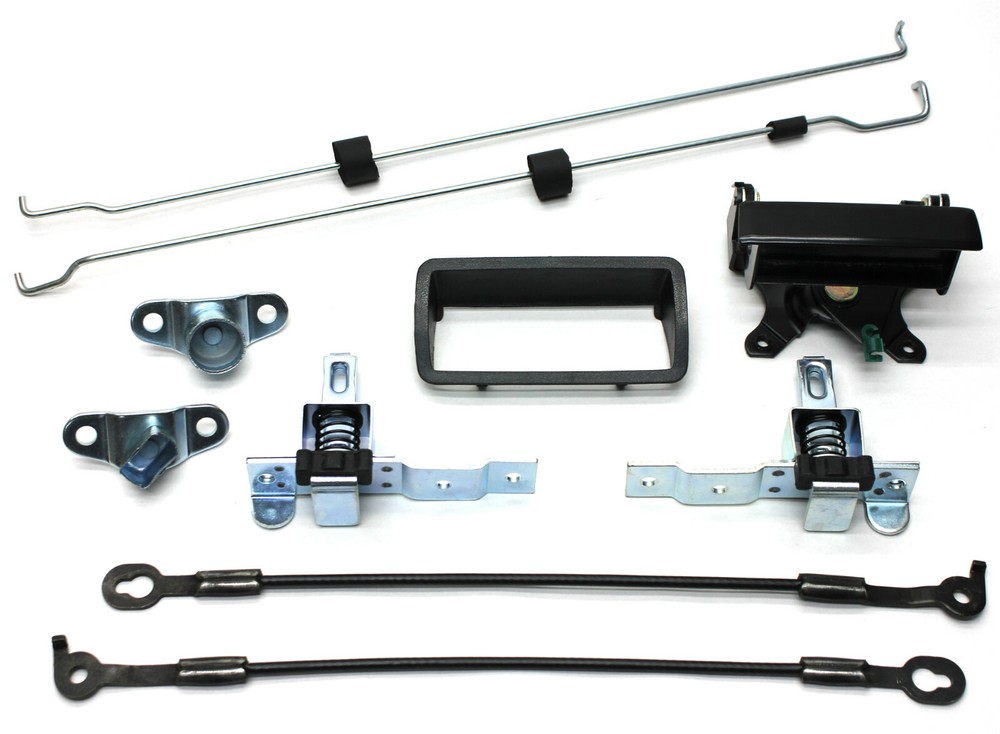 New 10-PC Tailgate Hardware Kit w/Handle Latch Cables Bezel Hinge For 94-04 S10