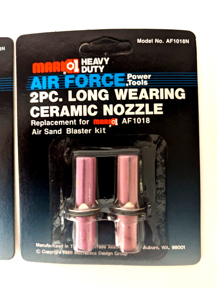 Air Force Power Tools 2 pc Long Wearing Ceramic Nozzle Replacement for AF1018