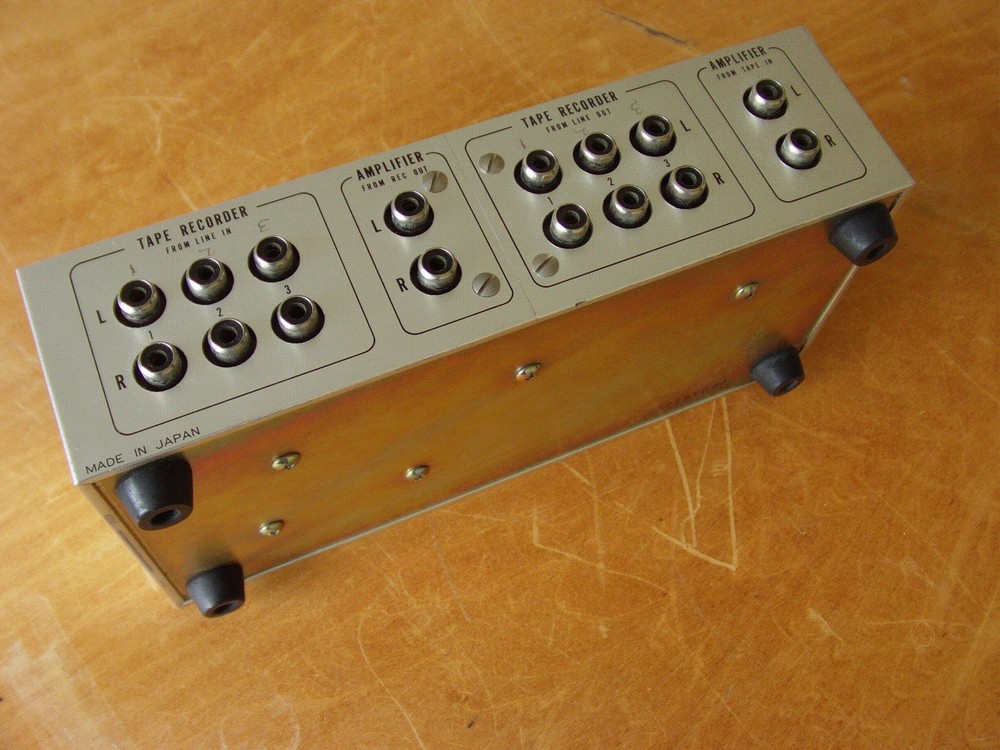 Sony SB-300 Tapecorder Selector Switch Box 3 Deck