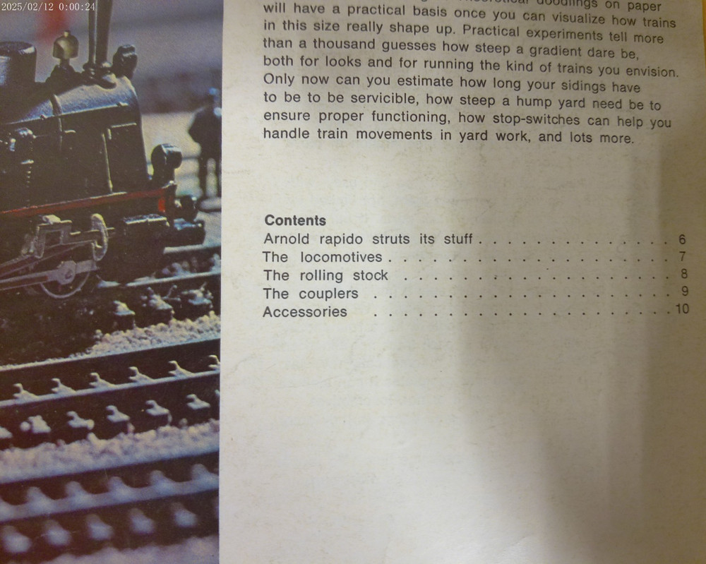 Arnold Rapido A Handbook of Practical Model Railroading #1 Technic
