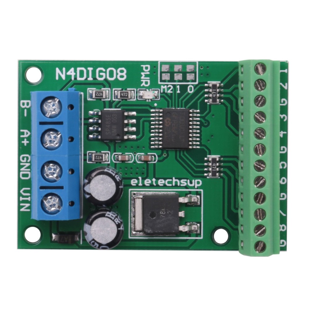 8Ch Input/Output Digital Ttl Lvttl Cmos Rs485 Io Control Module Modbus5066