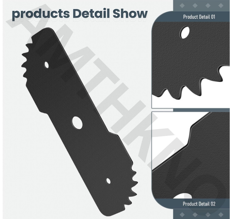 7-1/2-inch EB-007 Edge Hog Heavy-Duty Edger Replacement Blade, (2PK)