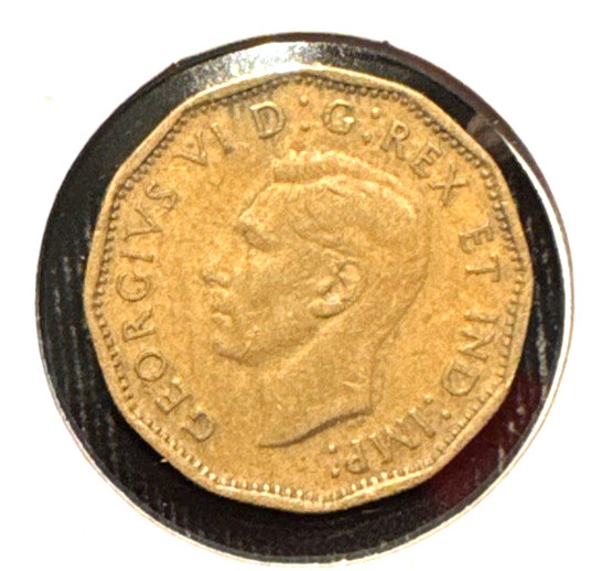 Canada 1943 5 cents KM 40 XF
