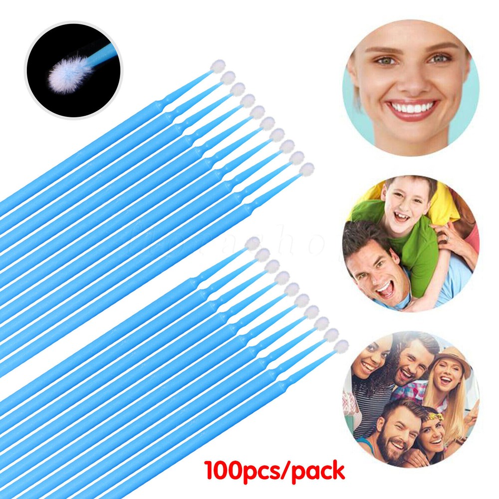 Micro Brushes Applicators Microbrush Dental (Regular,Fine,Super Fine) 10 colors