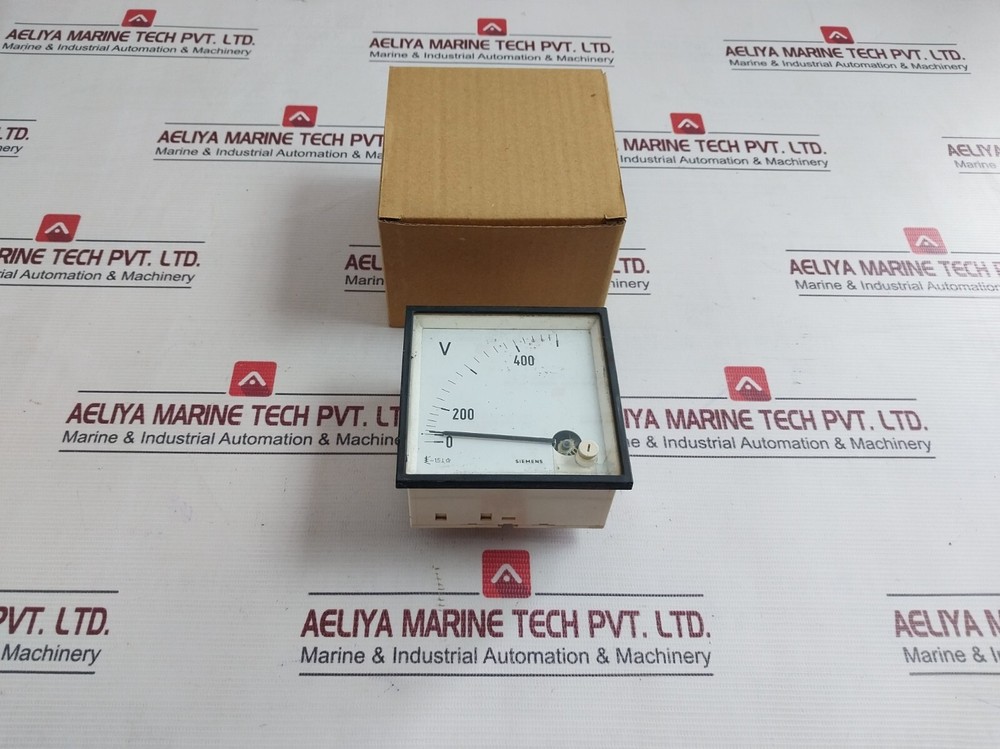 SIEMENS 0-400/500V Voltmeter