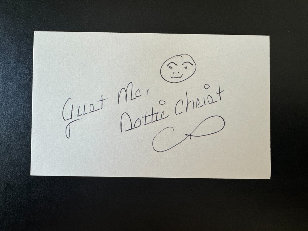 AAGPL Signed Baseball Autograph - Dorothy Christ 1948