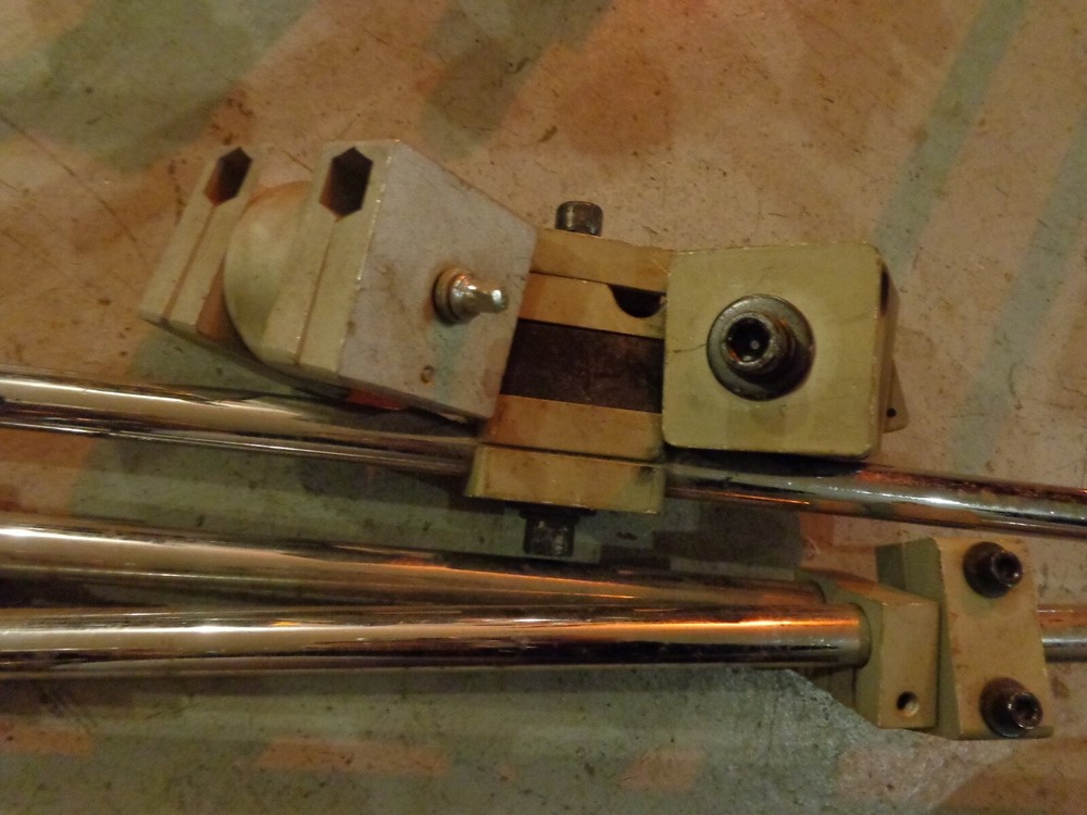 Custom drum mounting hardware fits Zickos