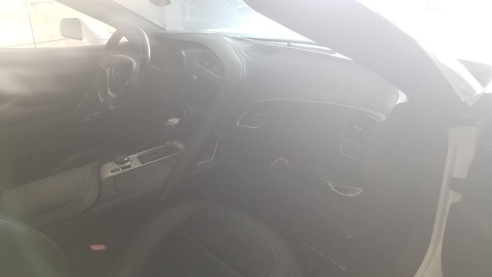 14 CHEVY CORVETTE C7 1LT DASH PANEL SPEEDOMETER RADIO TRIM BEZEL