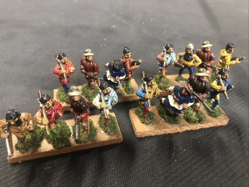25mm Hand Gunners 28mm Painted