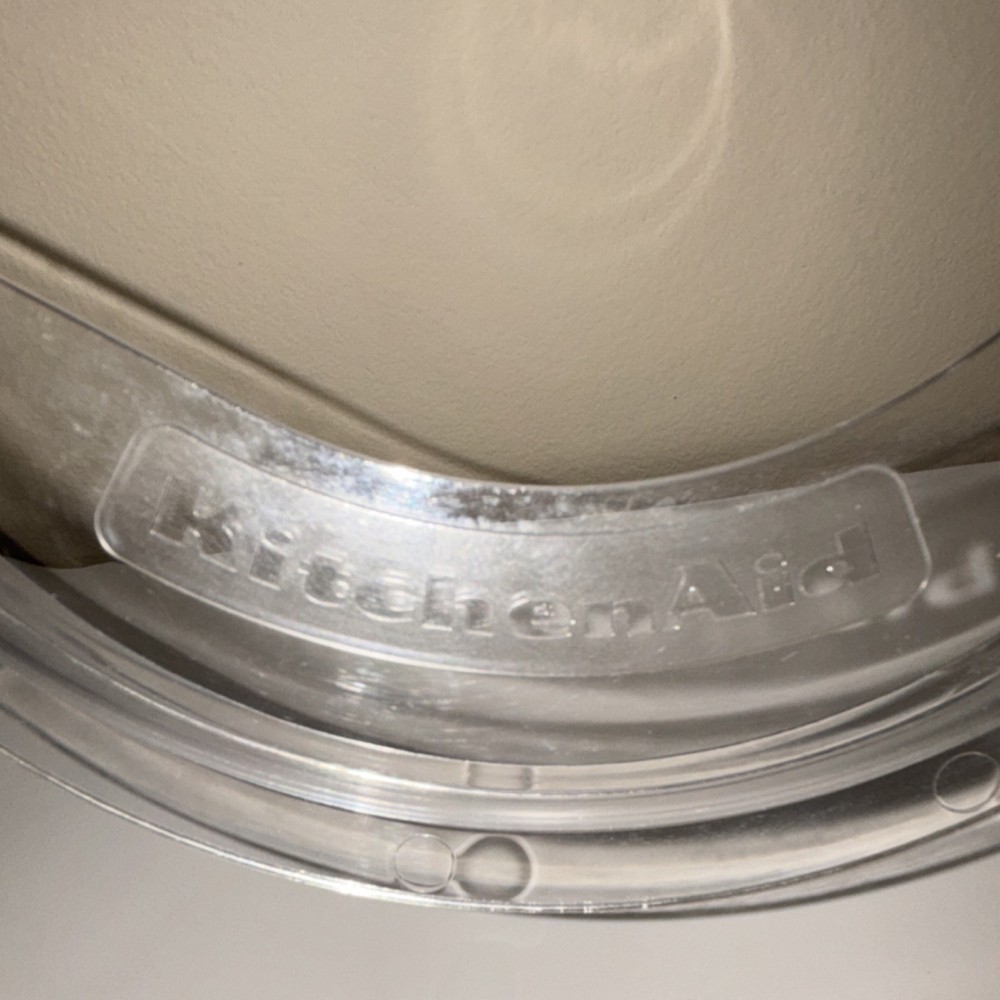 KitchenAid Clear Plastic Replacement Pouring Shield Lightweight for Mixer