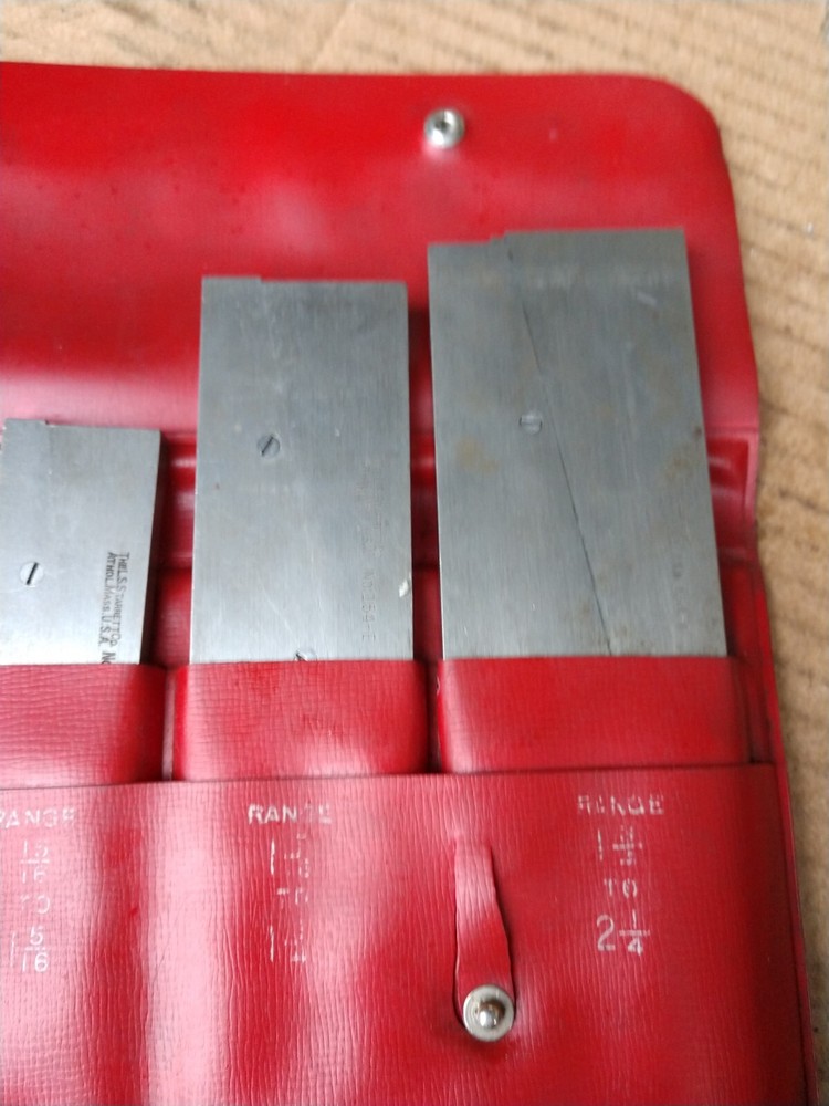 Starrett NO. S154L Parallel Set / 6 pcs