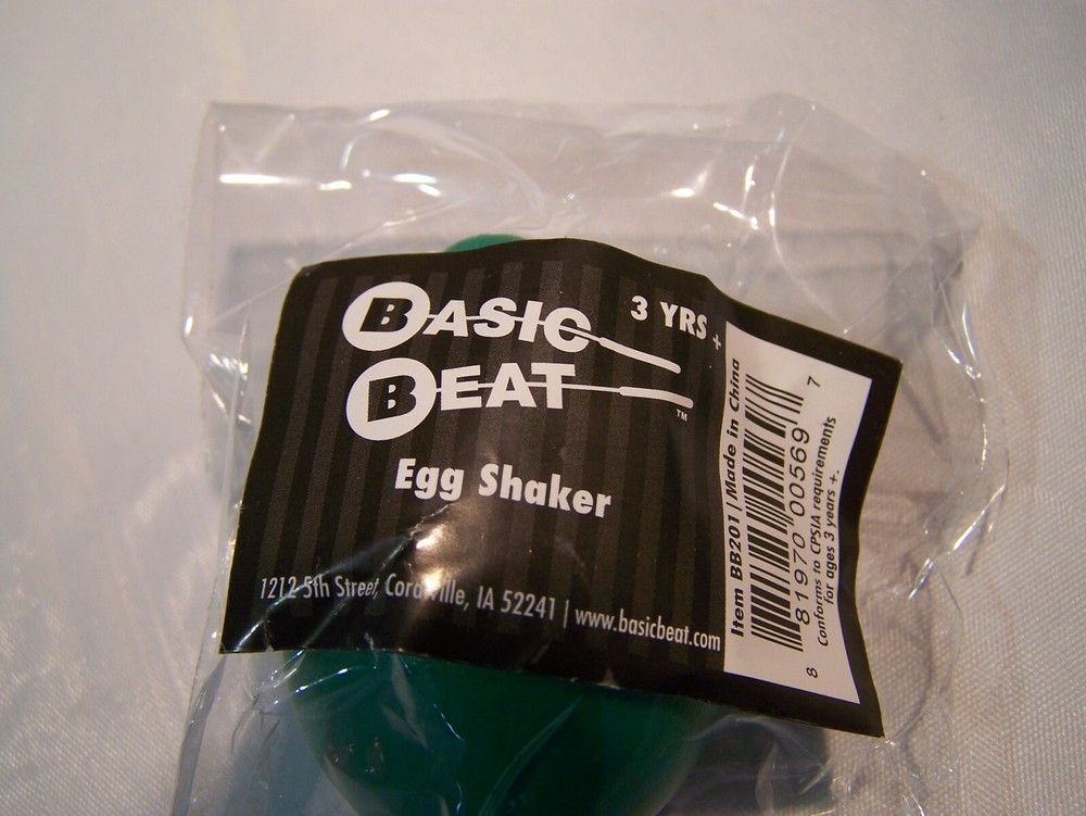 Egg Shaker Set 2 Pack BB201 Drums Percussion Music