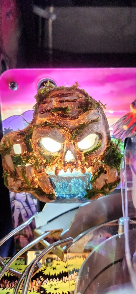 King Kong pinball machine Skull mod