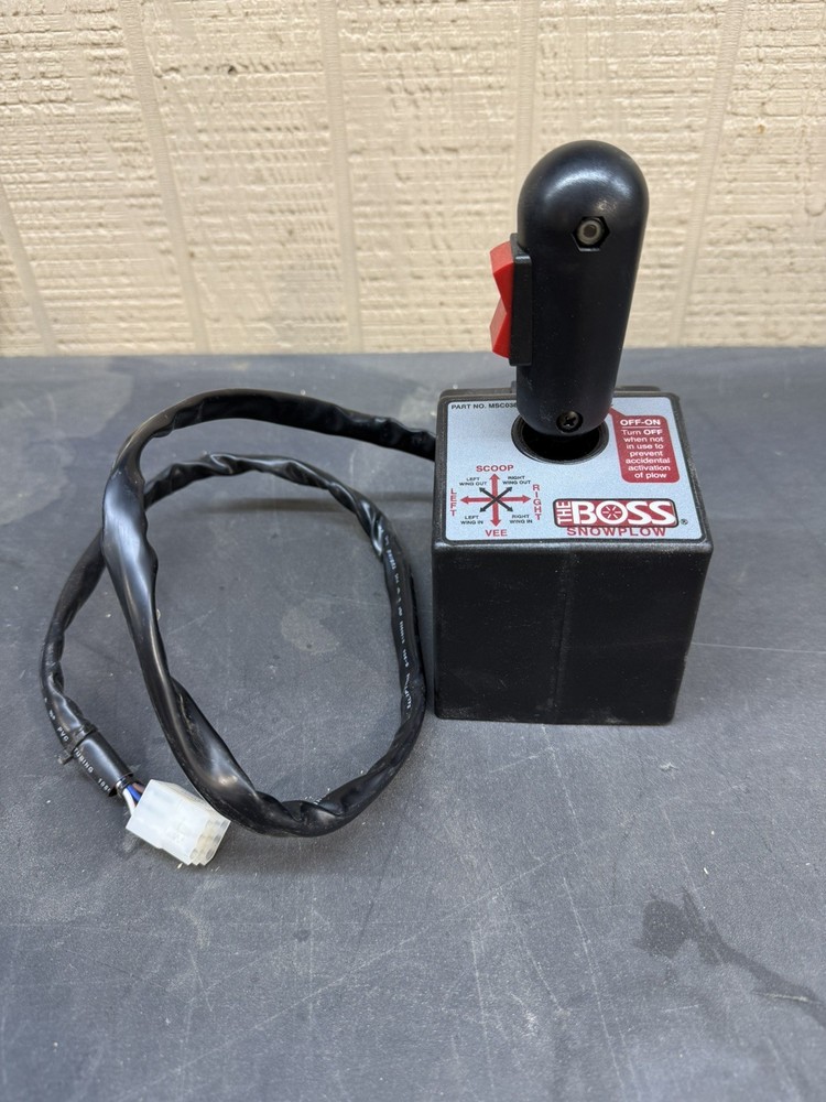 BOSS POWER-V JOY-STICK PLOW CONTROL- NEW IN BOX V-PLOW CONTROLLER PART MSC03809