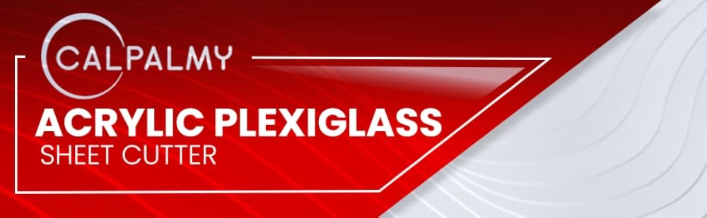 Plexiglass Scoring Tool - Extra- Steel Blade for Clean Snap Lines -