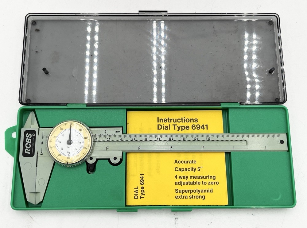 RCBS Dial Type 6941 Caliper - FOR PARTS - DOES NOT WORK