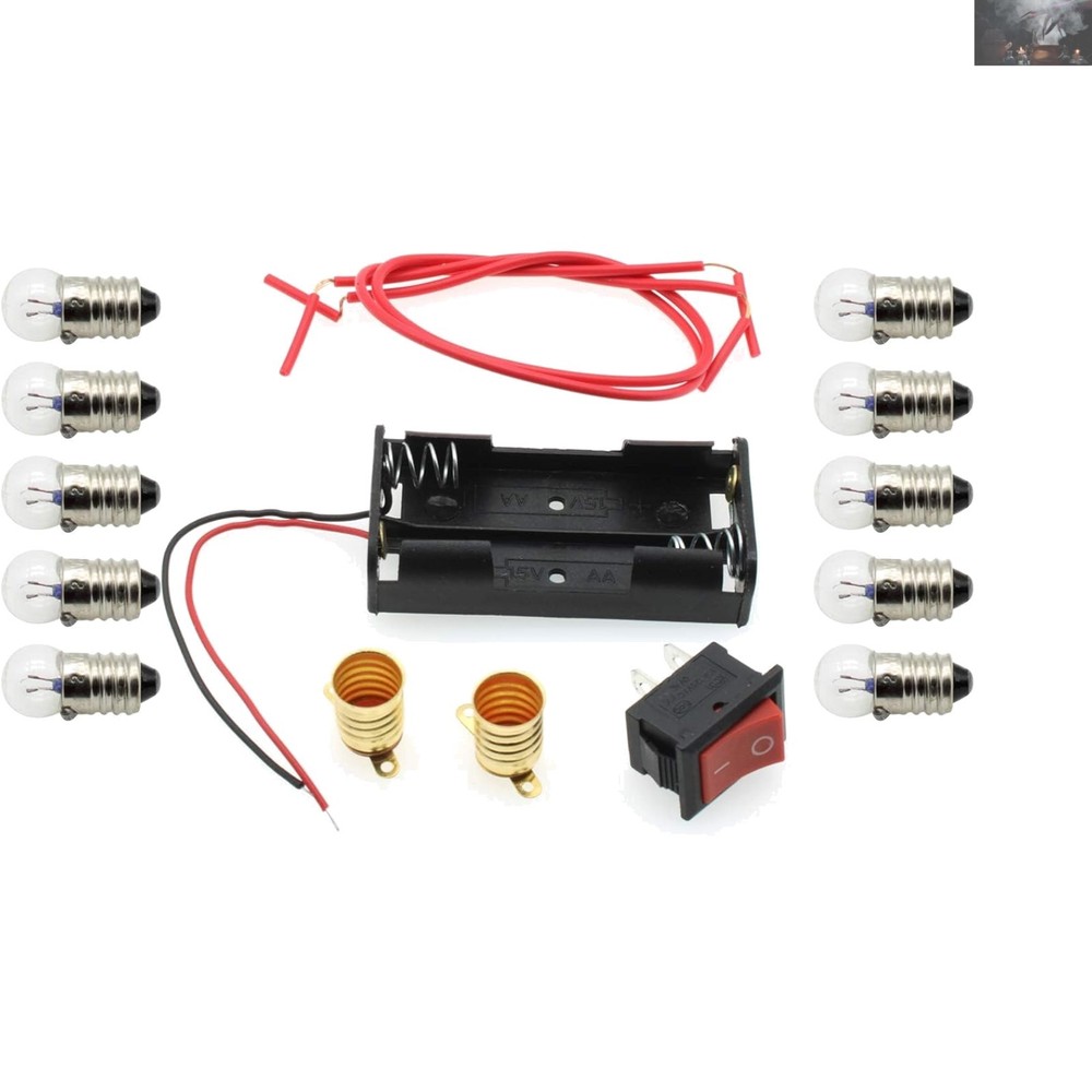 DIY Circuit Experiment Kit - Educational & Safe Electrical Learning Tool